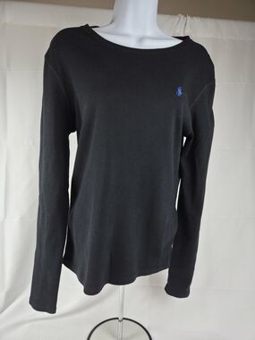 Ralph Lauren Black Long-Sleeve Sweater.